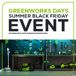 Greenworks Days - up to 50% off