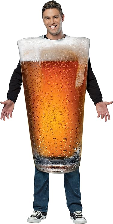 Rasta Imposta Men's Get Real Beer Pint 
